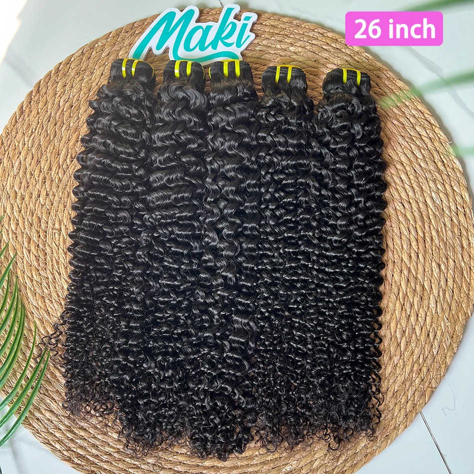 Deep Curly Human Hair Bundles 100% Unprocessed Raw Virgin 10-30 inches Vietnamese Bouncy Curly Hair Weave Extensions For Women