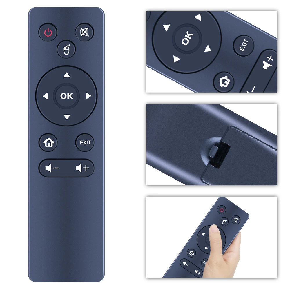 JX-9018 pour GRUNHELM GD32HSFL8 SmartTV Télécommande