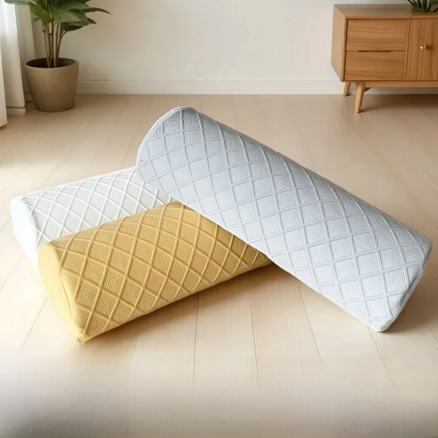 

Подушка-подставка для ног из пены с эффектом памяти, массажная, для салонов красоты, с поддержкой, со съемным чехлом, универсальная, цилиндрической формы