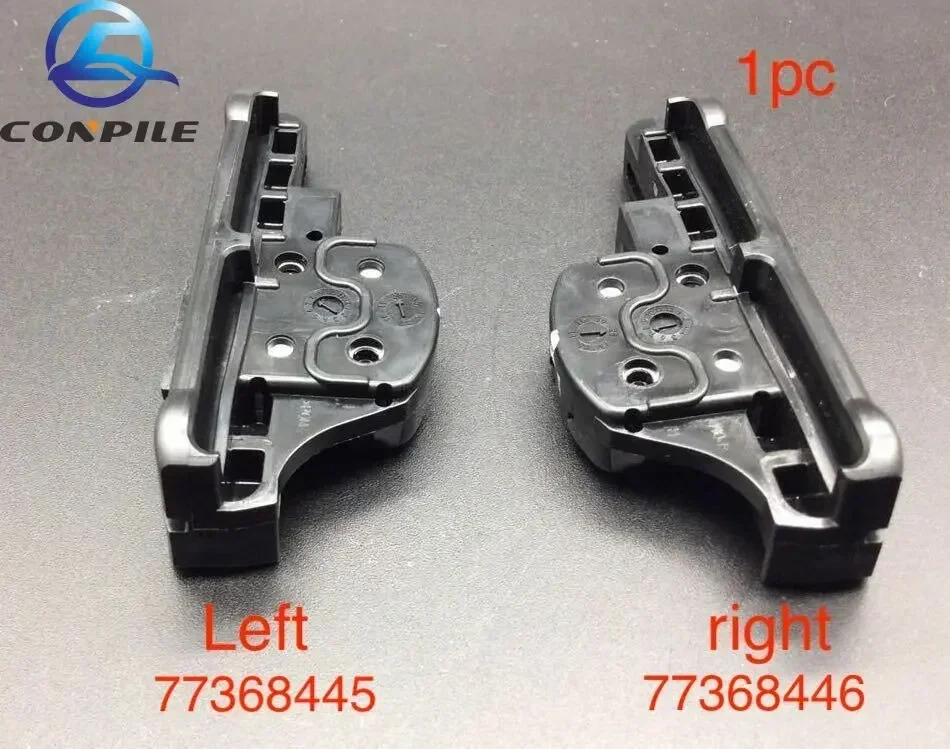 Plastic Sunproof Clips Slideway Ceiling Bracket Left Right For Jeep Renegade 2015-2019 77368445 77368446