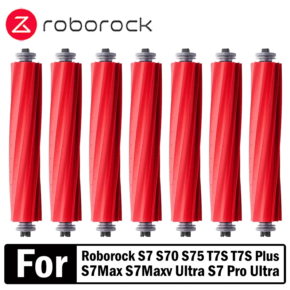 Main Brush Replacement Roborock S7 S70 S7Max T7S T7S Plus S7MaxV Ultra Robot Vacuum Cleaner Roller Brush Accessories Spare Parts