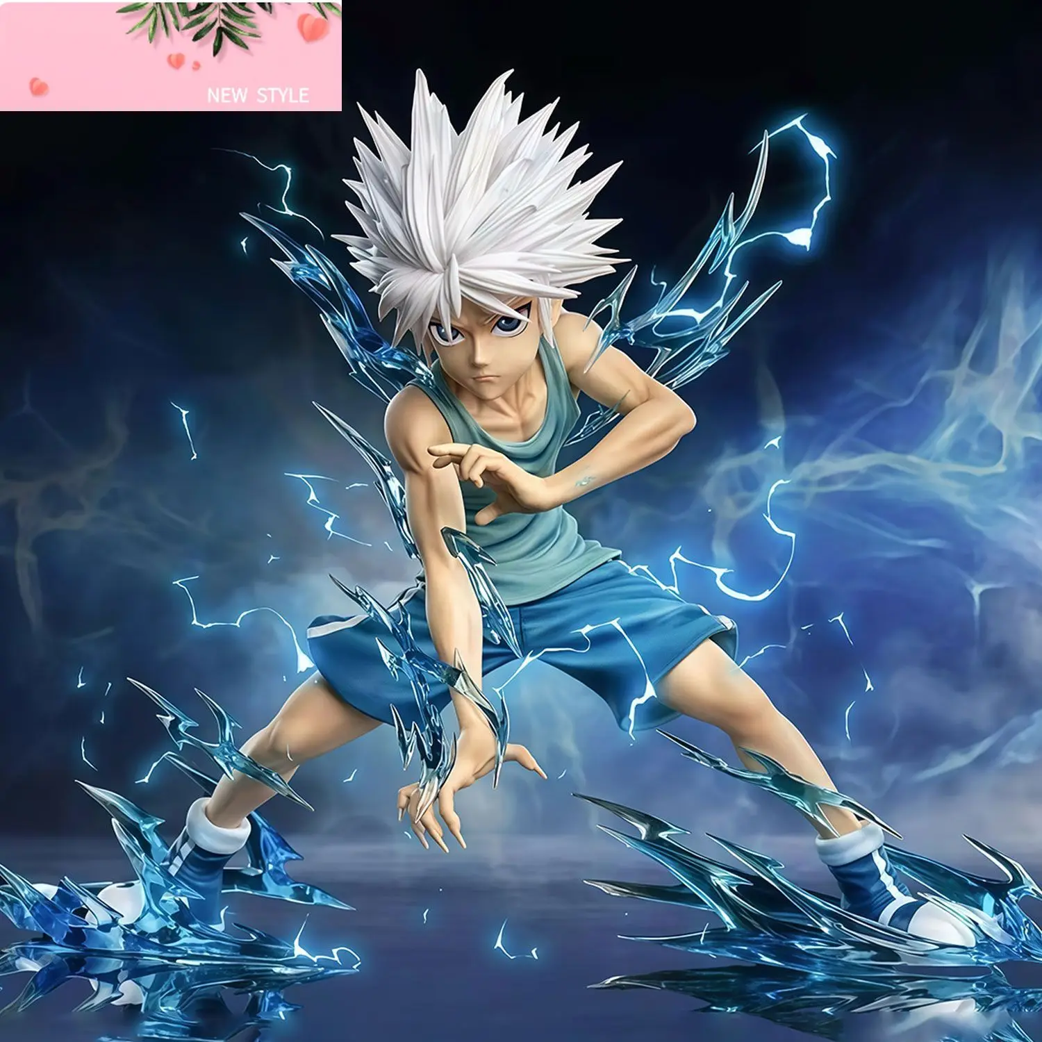 جديد هنتر × هنتر شخصيات كرتونية كيلوا Zoldyck الشكل 19 سنتيمتر بولي كلوريد الفينيل عمل نموذج لجسم الديكور جمع حلية هدية عيد ميلاد