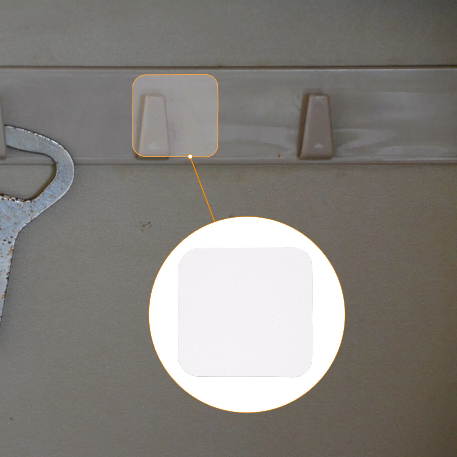 20 قطعة عالية اللزوجة مزدوجة الوجهين الشريط واضح للإزالة لاصق منصات Diy بها بنفسك الديكور ملصقات جدار أشرطة تركيب شفافة #5