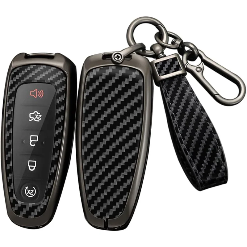 

5-Button Key Fob Cover Fit For Ford CMAX Escape Focus Edge Smart Remote