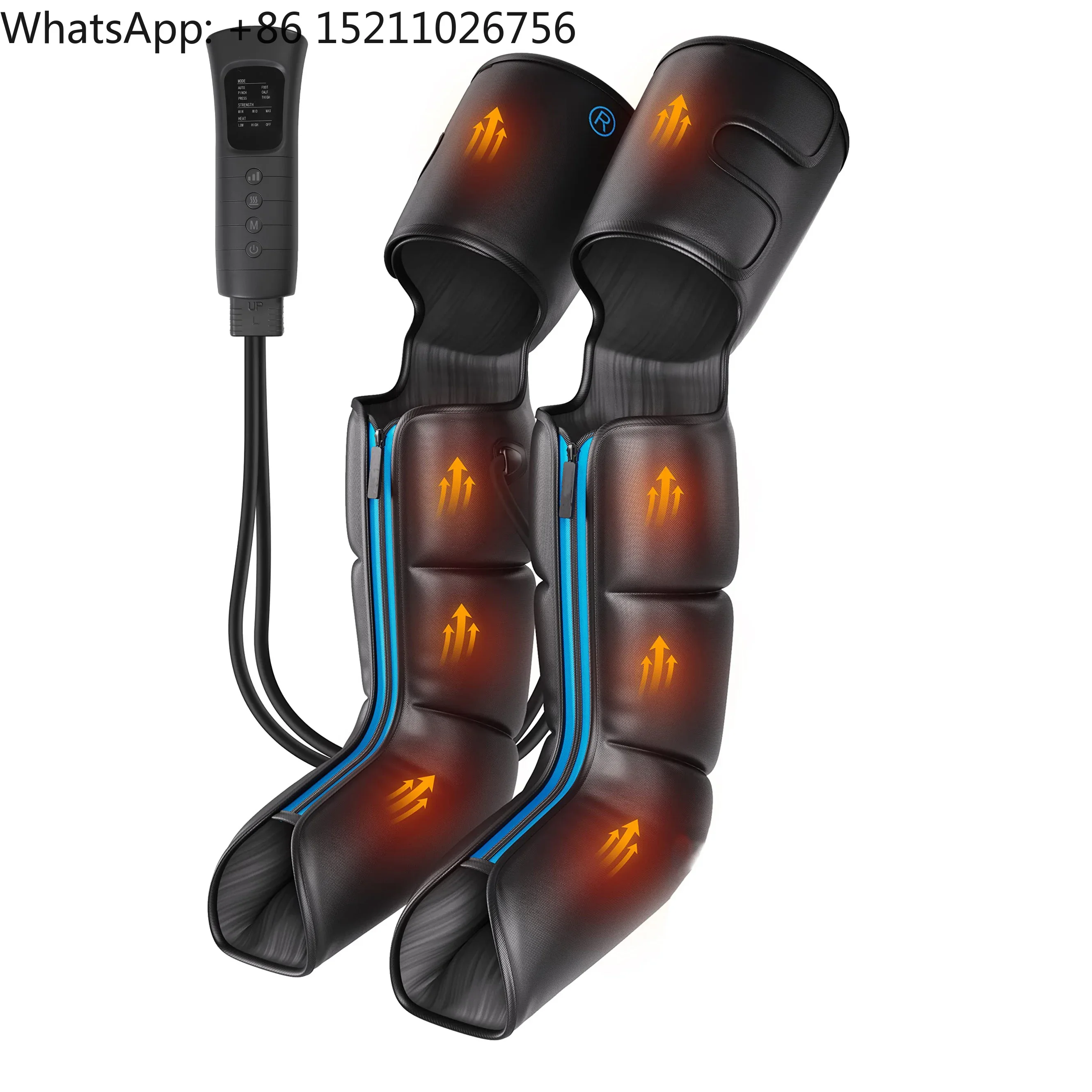 HEALTHPAL OEM ODM Latest Zipper Design Renpho Leg Foot Knee Massager Air Compressor For Circulation And Relaxation