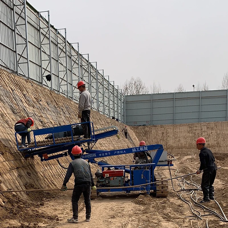 Multifunctional Hydraulic Drill Soil Engineering Anchoring Drilling Machine