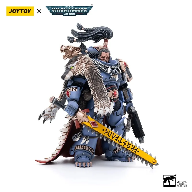 

Фигурки JOYTOY Warhammer 40K 1/18: Космические Волки Рагнар Блэкмен, коллекционная модель, аниме-военная тематика, декор для рабочего стола