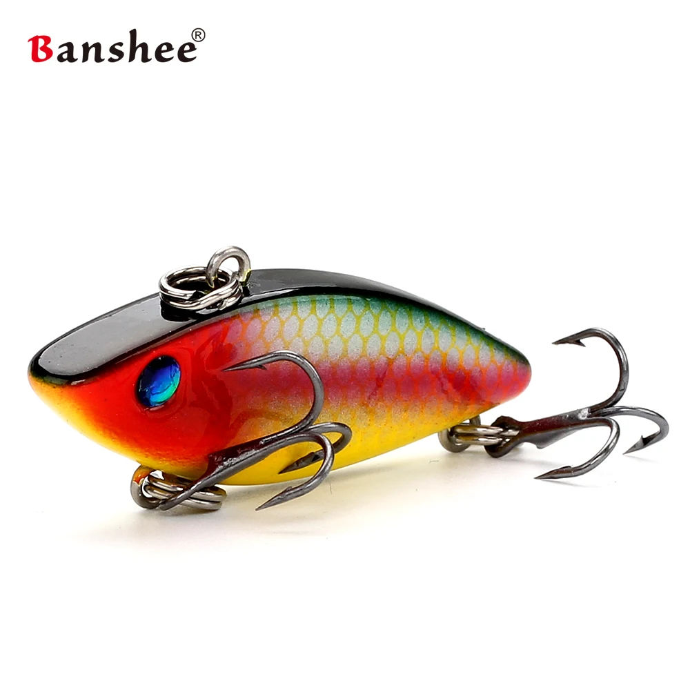 40mm 4.8g VIB Fishing Lure Professional Sea Fishing Artificial Bait Accessories Wobbler For Pike Crankbait Swim Bait Novelty