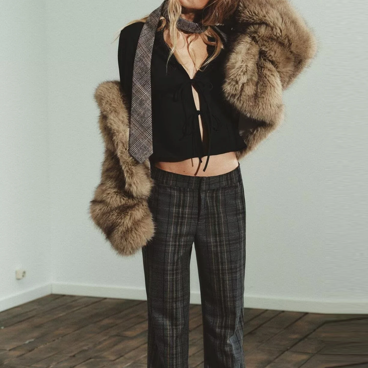 Z Mujer Faionable Color Puro Largo Sve Cinturón irt Versátil Moda 2025 Nueva Llegada Juventud Casual ort Longitud