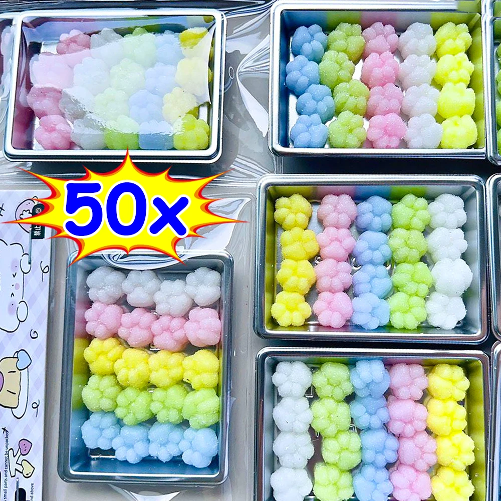 

50/10 шт. цветная мягкая резиновая TPR игрушка-щипцы, имитация мини-кошачьего когтя, отскок пальцев, липкая экшн-игрушка, детский декомпрессионный инструмент