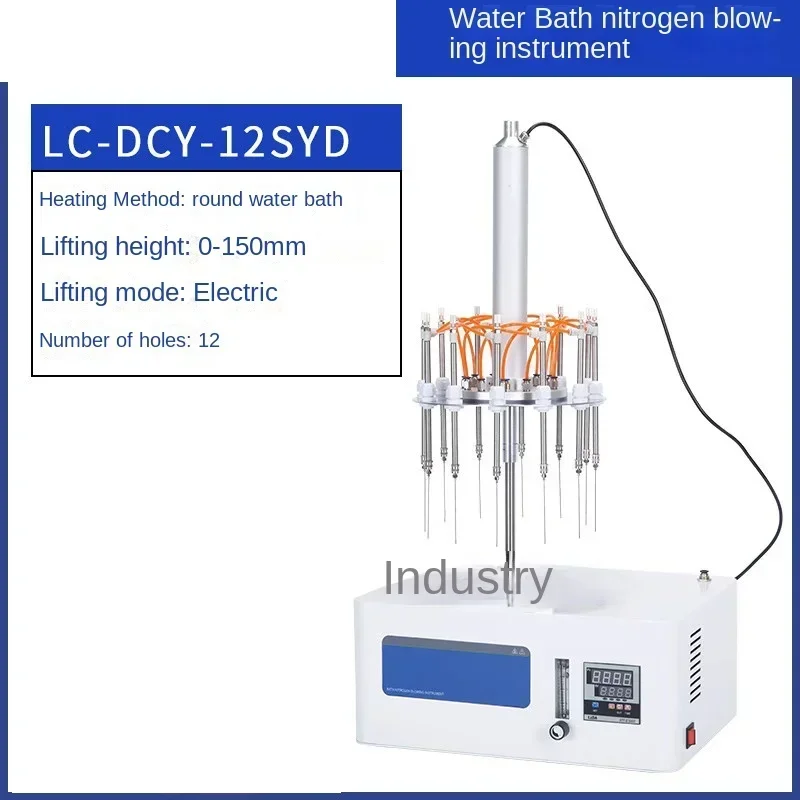 Hot SalesWater Bath Nitrogen Blower 1 Round Nitrogen Blower Electric Sample Concentration Blow-drying Instrument Purging Instrum