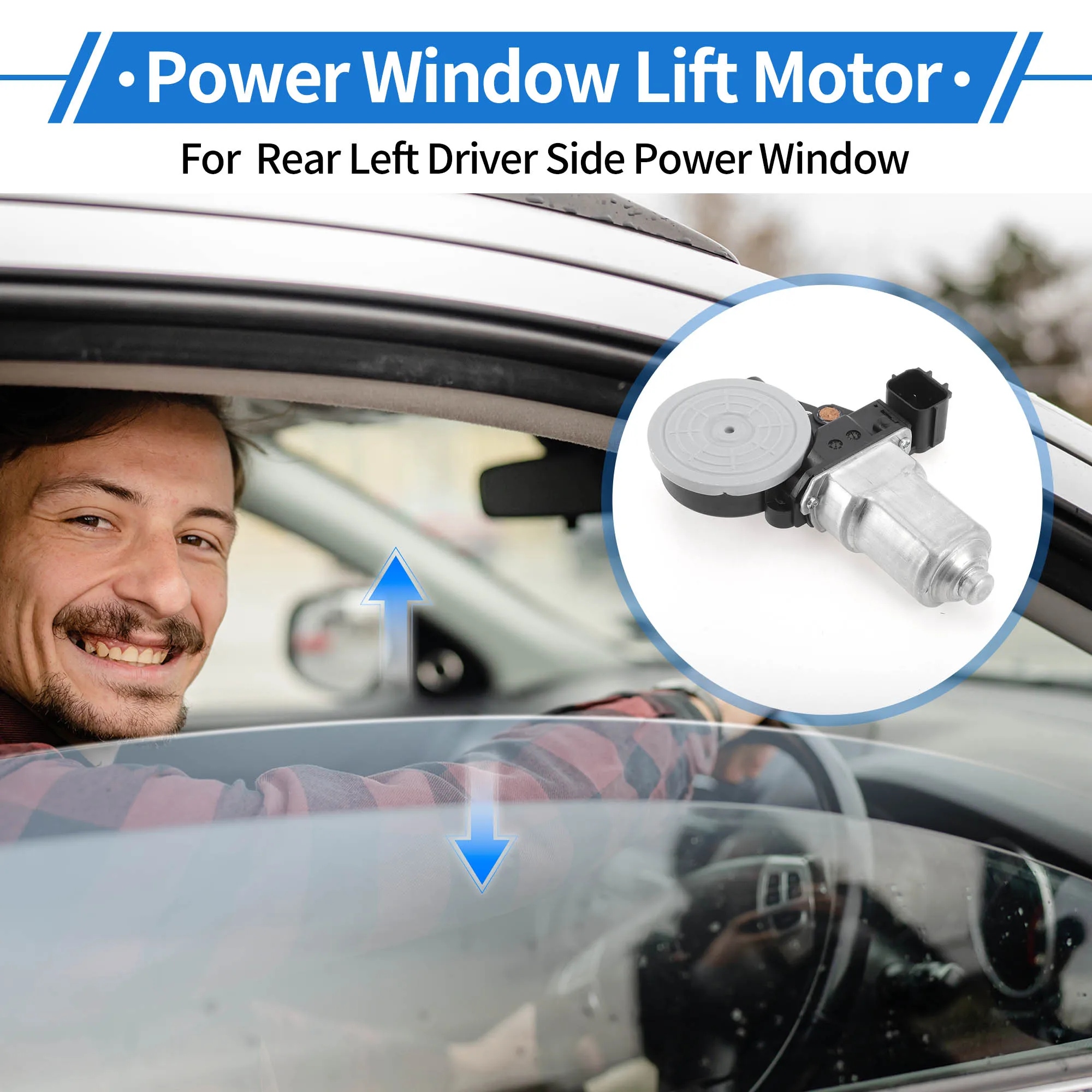 

UXCELL No.827313TA2A Power Window Regulator Lift Motor for Nissan Maxima 2016-2019