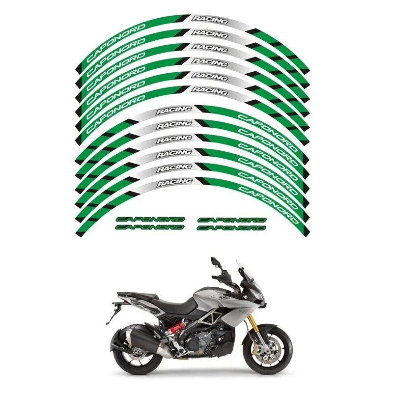 

MOTO для Aprilia CAPONORD 1000 1200, детали мотоцикла, контурное украшение на колесо, наклейка-2