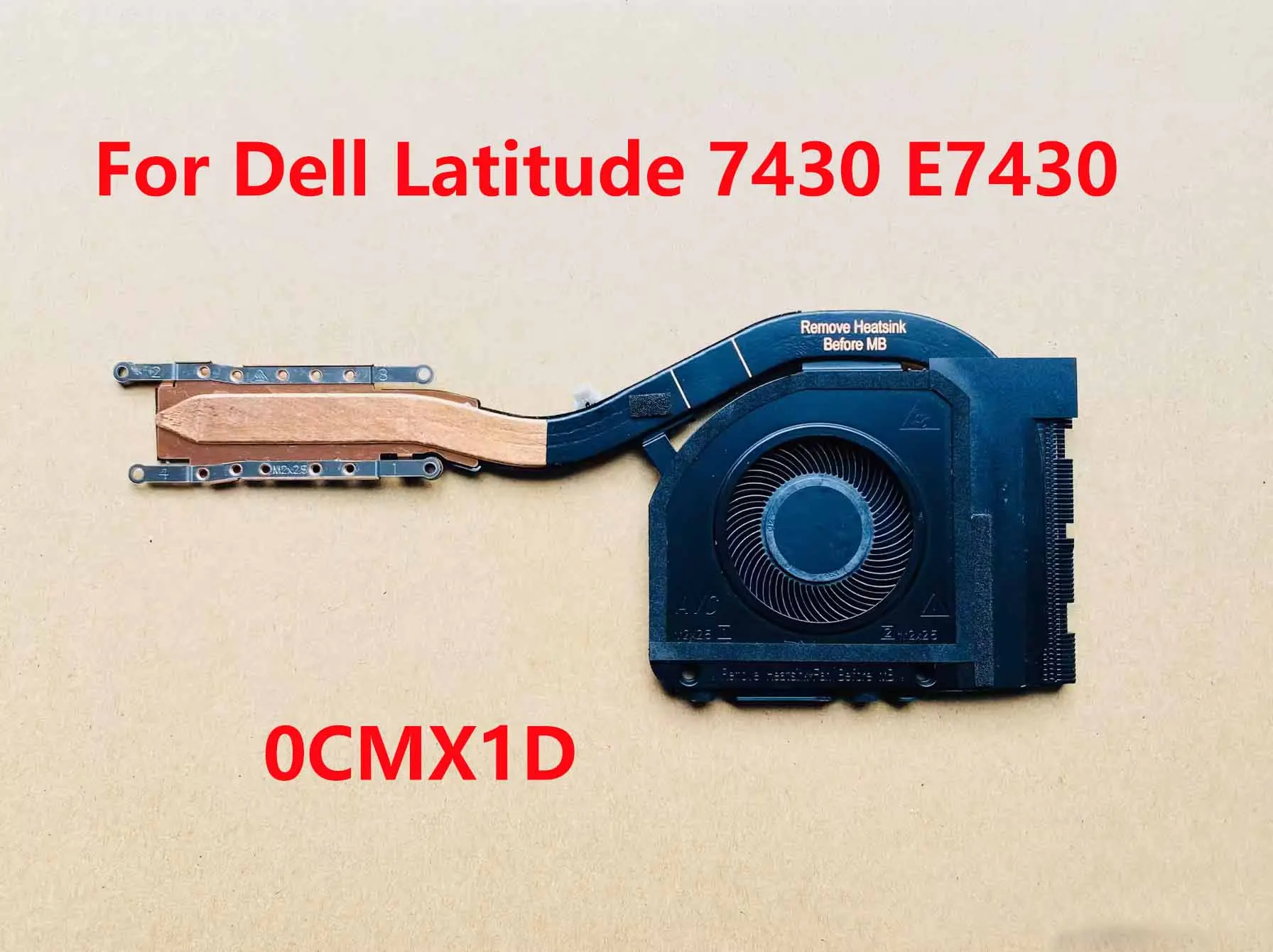 New Original Laptop CPU Cooling Fan With Heatsink For Dell Latitude 7430 E7430 0CMX1D