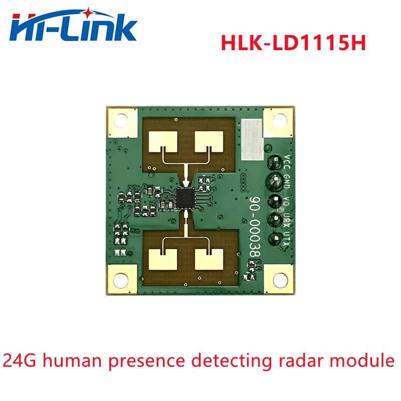 Free Shipping HiLink 24Ghz Human Presence Sensor Radar Module TTL Serial Communication LD1115H Micro-motion Detection Smart Home