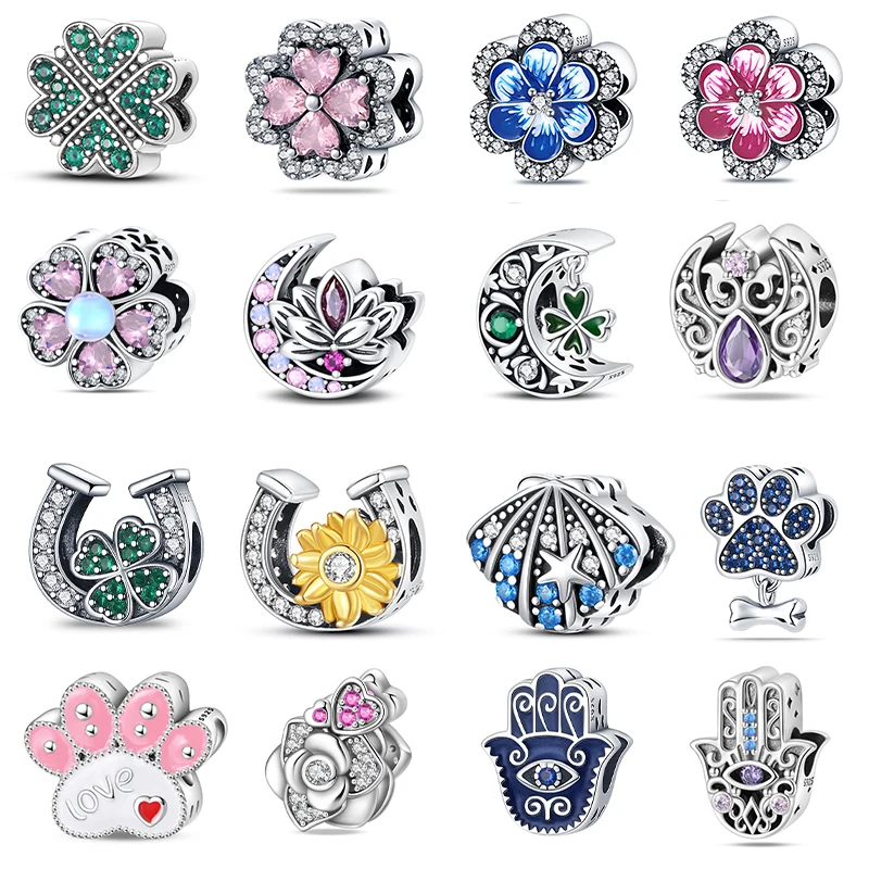 

Новый кулон из стерлингового серебра 925 пробы с рисунком из перьев лотоса подходит для подходящих ожерелий и браслетов в качестве подарков своими руками.