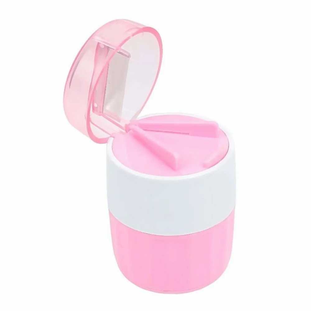 Stainless Steel 3-in-1 Pill Crusher Dust Proof Splitter Fine Powder Tablet Grinder Portable Precise Cutting Pill Storage Box