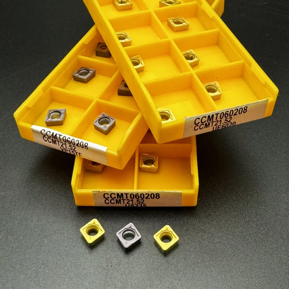 

10PCS CCMT060208 Carbide Insert For Stainless Steel Turning Insert CCMT 060208 Lathe Tool