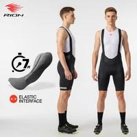 RION-pantalones cortos con pechera para ciclismo para hombre, medias para bicicleta de carretera, interfaz elástica Original italiana, París Hp, almohadilla profesional para hombre, ropa de montaña 7H
