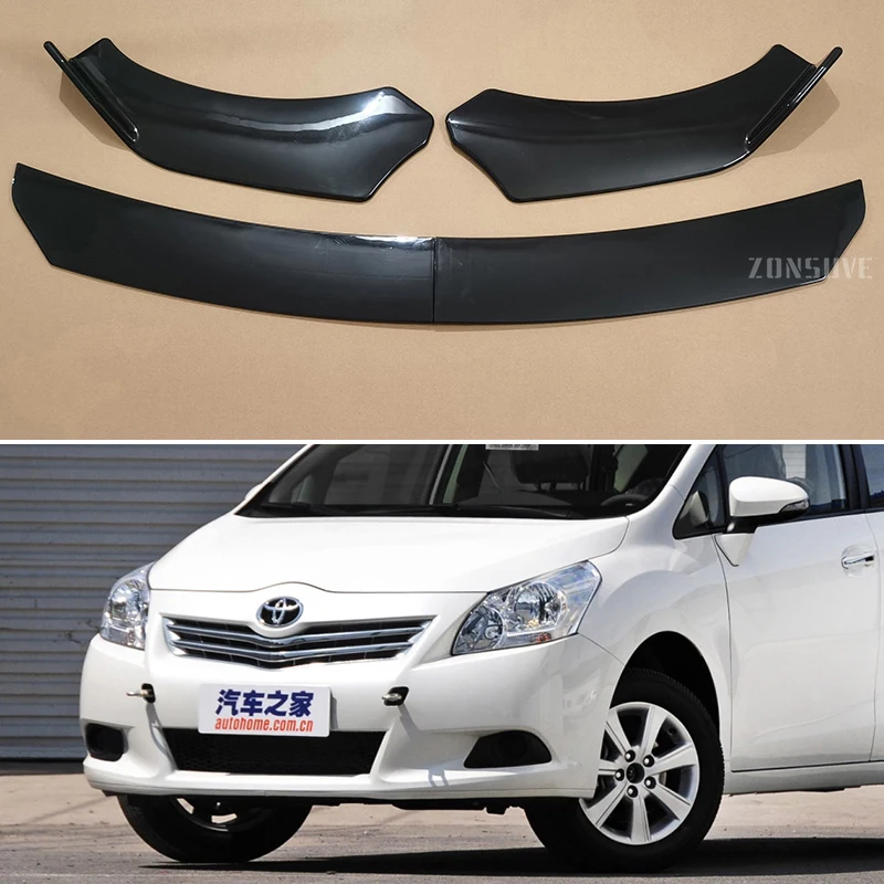 

Body Kit Accessories Front Bumper Lip Splitter Spoiler For Toyota EZ 2011--2015 Year