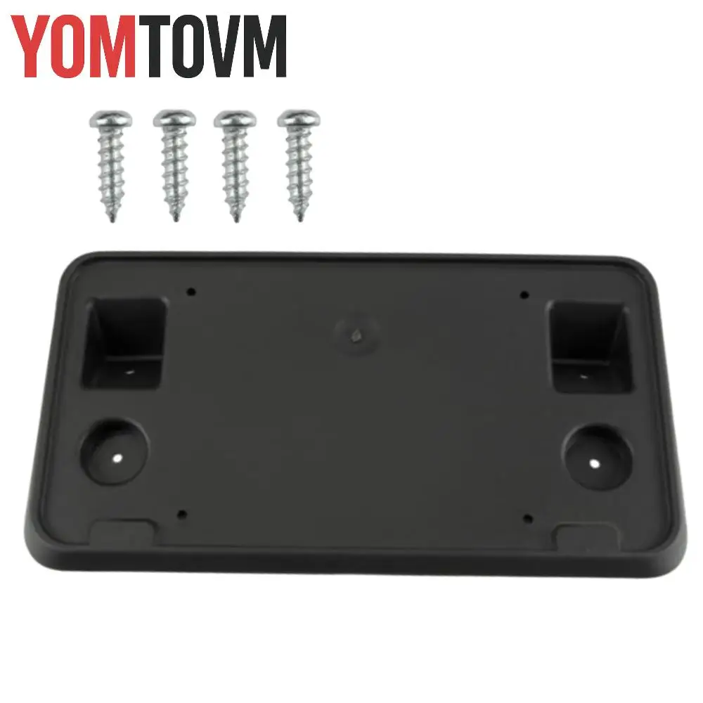 

For Chevrolet Colorado 2021 2022 Car Front Bumper License Plate Bracket Frame Holder with 4 Screws 84461476 GM1068213