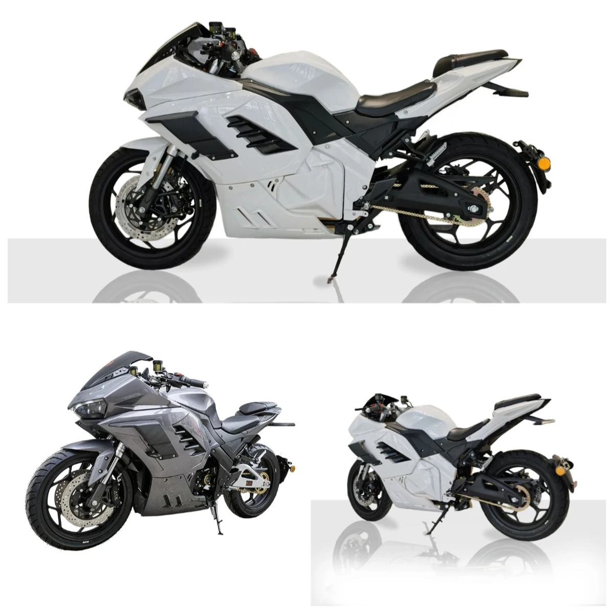 

Электрический мотоцикл Strovan H400 Fast 4000W с литиевой батареей 72В от китайского производителя из Уси