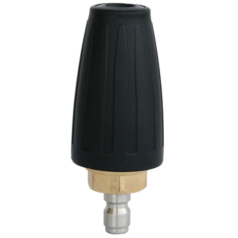 Bico turbo giratório pork, 1/4 tamanhos, conexão rápida, acessório de limpeza de lavadora de alta pressão, bico turbo de 360 graus, 4000 psi