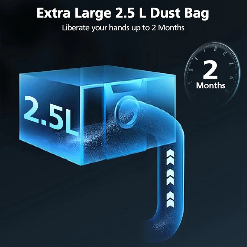 

vacuum cleaner parts 12 Pack Replacement Dust Bag for Clean X8 Pro X10 Pro Omni Robot Vacuum Self-Empty Station Replcement Bags