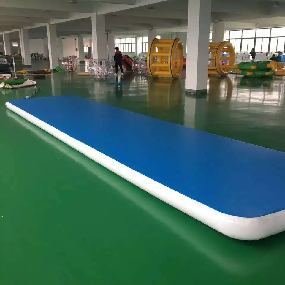 

Free Shipping Gym Equipment Trampoline (6M/7M/8M)*2M Inflatable Airtrack Gymnastics Mattress DWF Air Floor Tumble Cheerleading