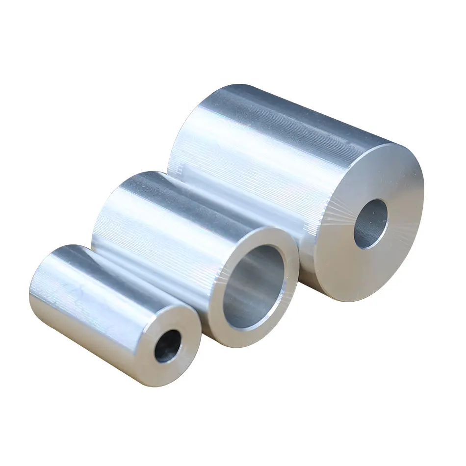 Aluminum alloy thickened gasket M4 M6 M8 M10 bolt inner hole non-threaded bushing flat gasket various mechanical model parts