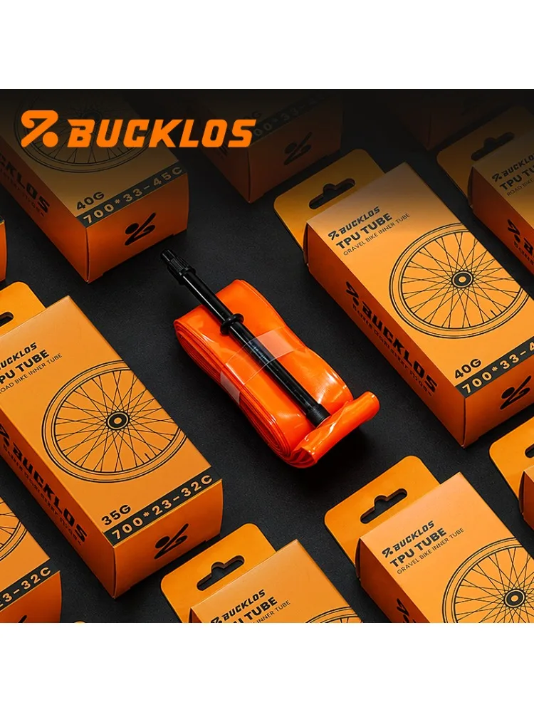AliExpress BUCKLOS Bike Inner Tube TPU Presta 45/65/80mm Ultralight Gravel Bike Inner Tube Stable Durable Road Bike Inner Tube Bicycle Part
