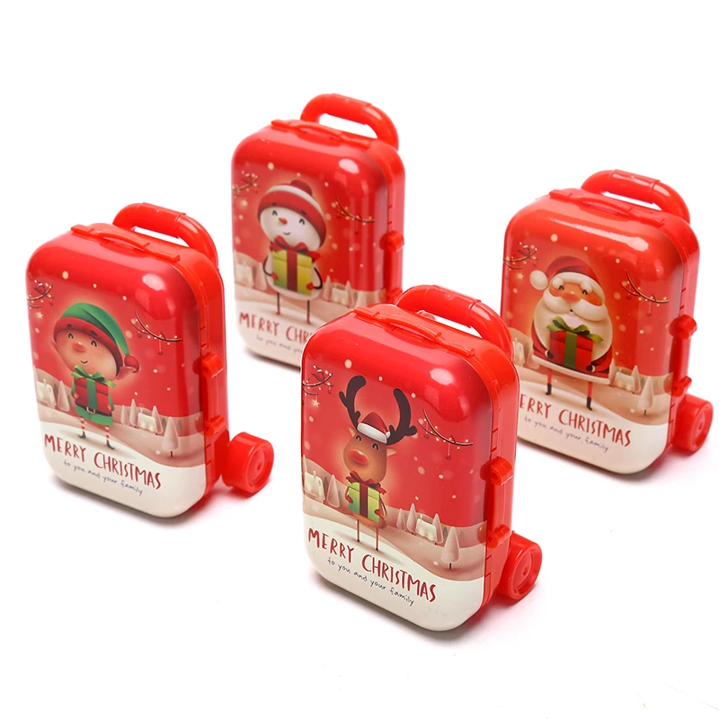 1 Pc Highquality Mini Tinplate Suitcase For Dolls Miniature Toys Trunk Dollhouse Decor Jewellery Box