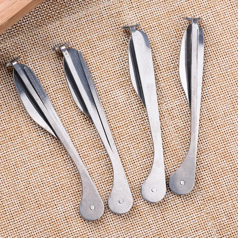 Tobacco knife and cleaning tool Metal pressure rod scraper through needle three-in-one cigarette knife smoking accessories