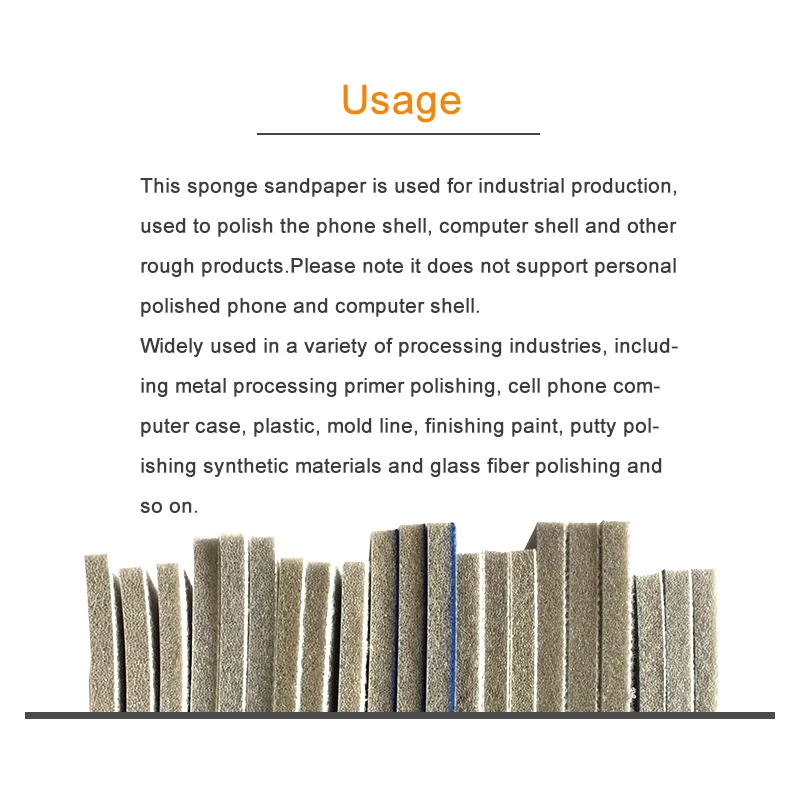 24 Pcs 3*4 Inch 300-3000 Grit Sanding Sponge Set Sandpaper Ultra Fine Sanding Sponges Pads Soft Foam Hand Sander Block Wet Dry