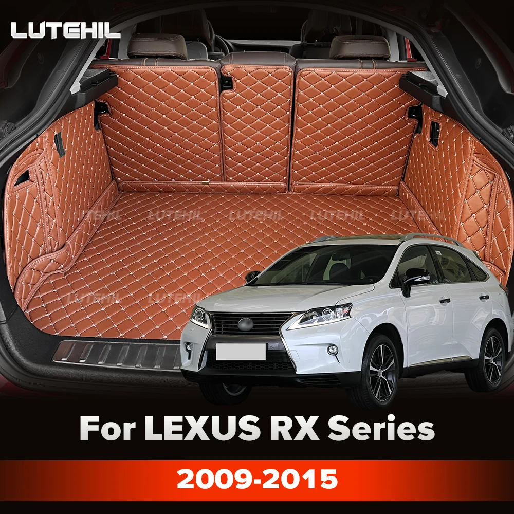 For LEXUS RX Series 2009-2015 Auto Full Coverage Trunk Mat Car Anti-dirty Pad Protective Pad Cargo Liner Interior Accessories
