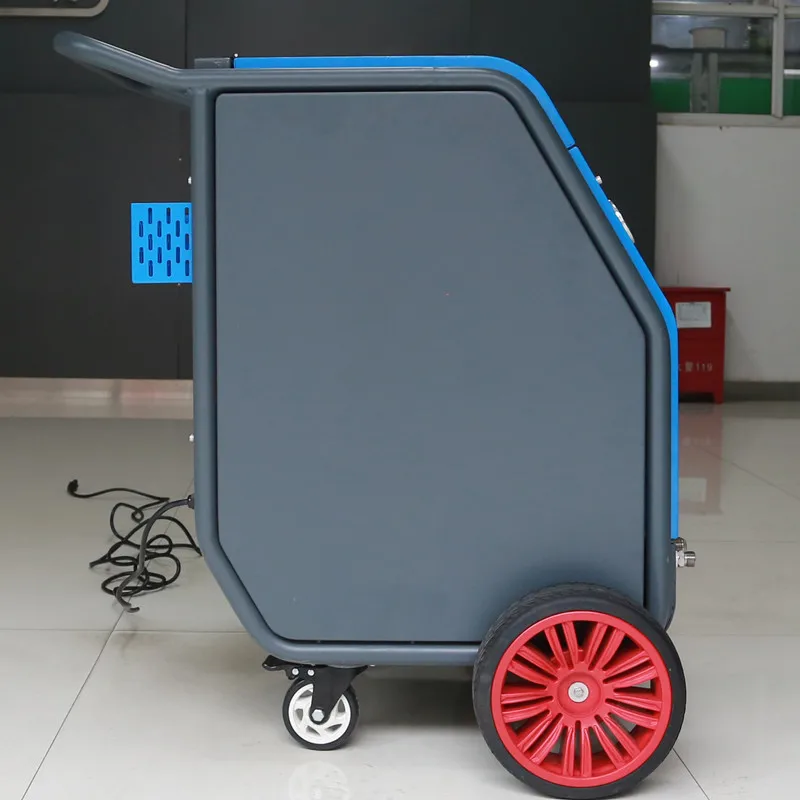 โรงงาน Outlet Co2 น้ําแข็งแห้งระเบิดทําความสะอาดเครื่อง 110V 220V แบบพกพาเครื่องยนต์คาร์บอนทําความสะอาด Blaster อุปกรณ์สําหรับบราซิล