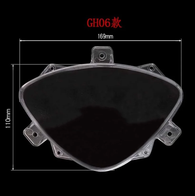 High Quality Motorcycle Speedometer Tachometer Dashboard Instrument Glass Plastic Lens Cover For Scooter Moped ATV Motocross 1pc