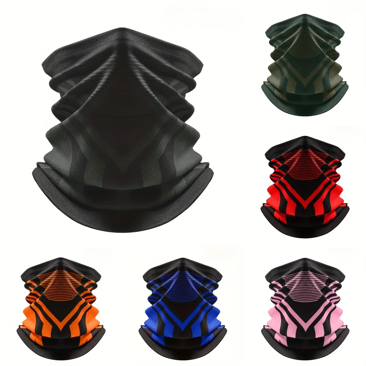 8 Colors Winter Outdoor Cycling Scarf Warm Thick Face Mask Sports Hiking Head Cover Gaiter