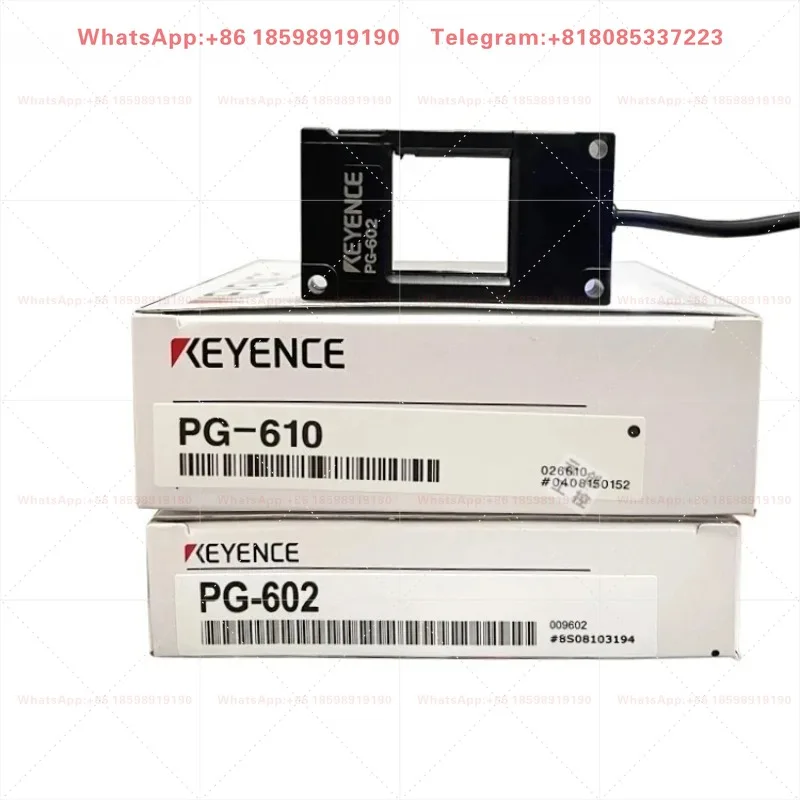 PG-602 Window Photoelectric Sensor Head PG-610 Amplifier Unit 0.5mm Tiny Object Detection 12-24VDC NPN PNP Industrial Detector