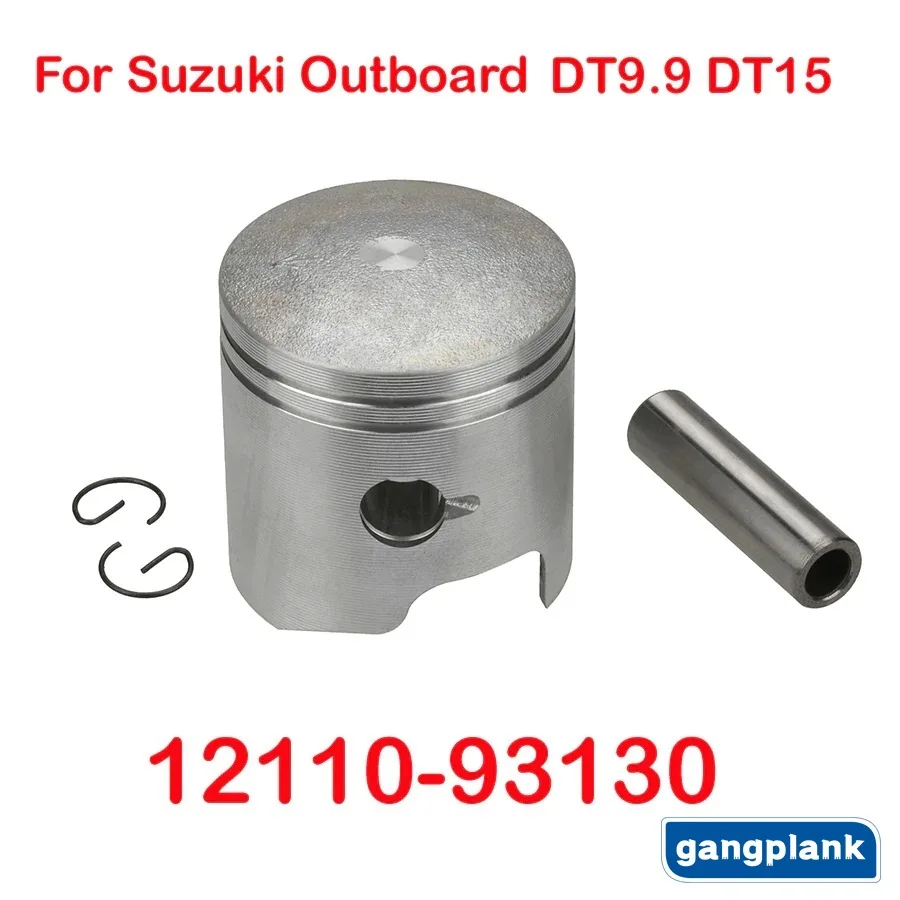 

Boat Motor 12110-93120 93130-050 Piston Assy Ring Set For Suzuki Outboard DT 9.9HP 15HP 59.5MM O/S 0.50 2-stroke Engine