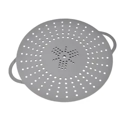 30cm Silicone Steamer for Cooking Food Large Steamer Basket Silicone Vegetable Steamer Basket with Durable Handles & Strong Feet