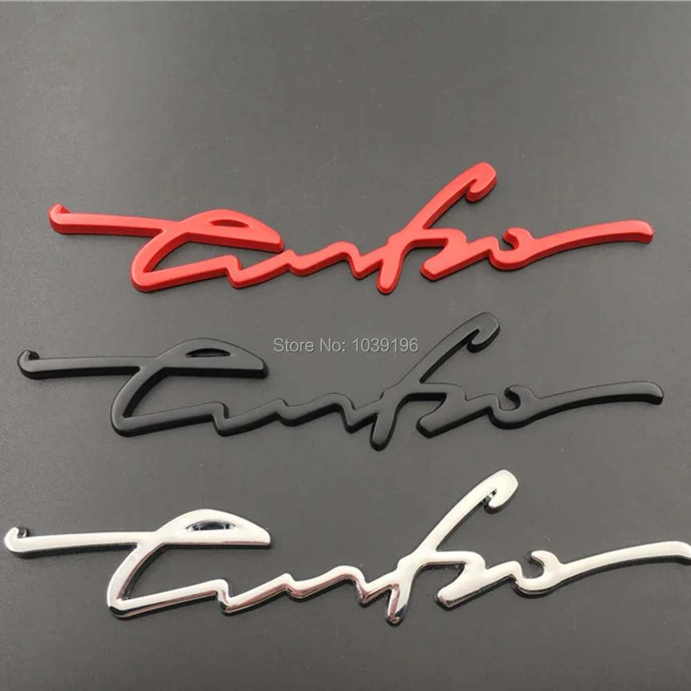New Design Car Styling Car Turbo Boost Loading Boosting 3D Metal Chrome Zinc Alloy 3D Emblem Badge Sticker Decal Auto Accessory