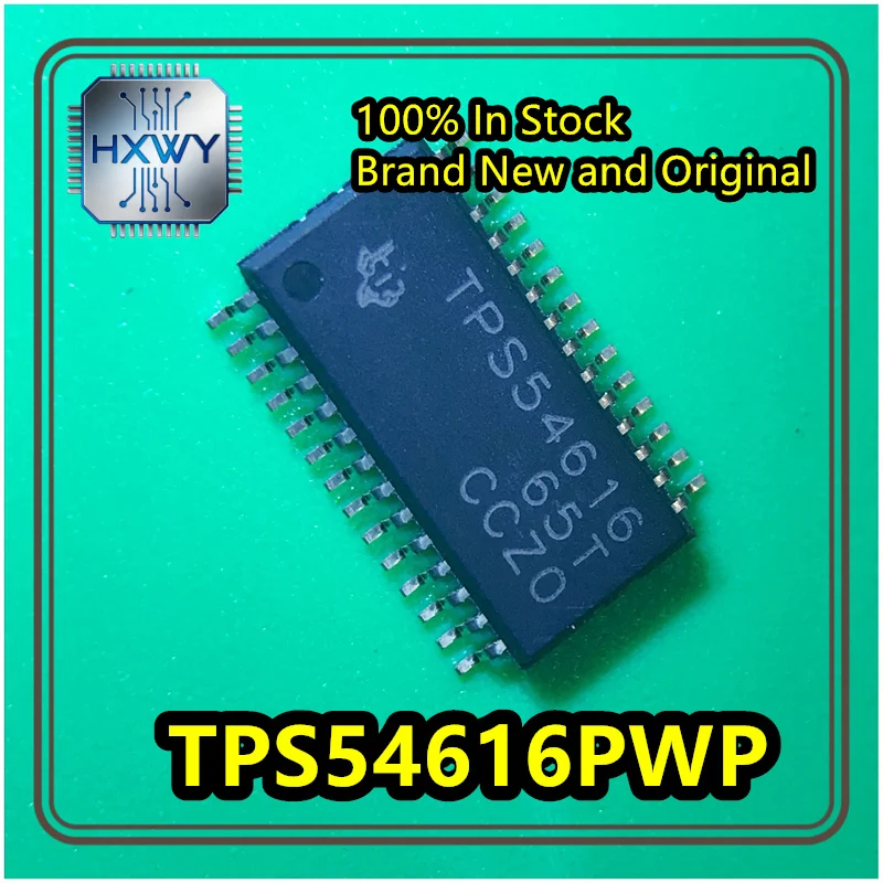(2/10 pieces) TPS54616PWP TPS54616 HTSSOP28 Synchronous Step-Down DC-DC Converter, Brand New Original Stock, Electronic Equipmen