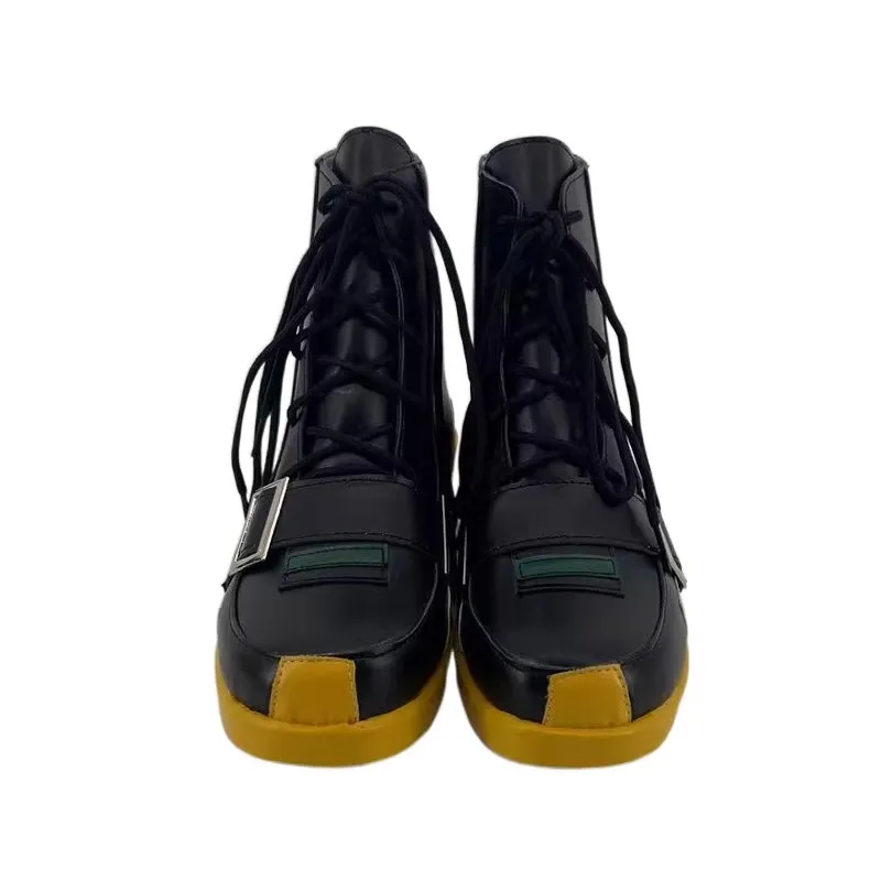 Spiele ZZZ Asaba Harumasa PU Cosplay Schuhe Männer Frauen Comic Stiefel für Halloween Karneval Party Weihnachten Angepasst