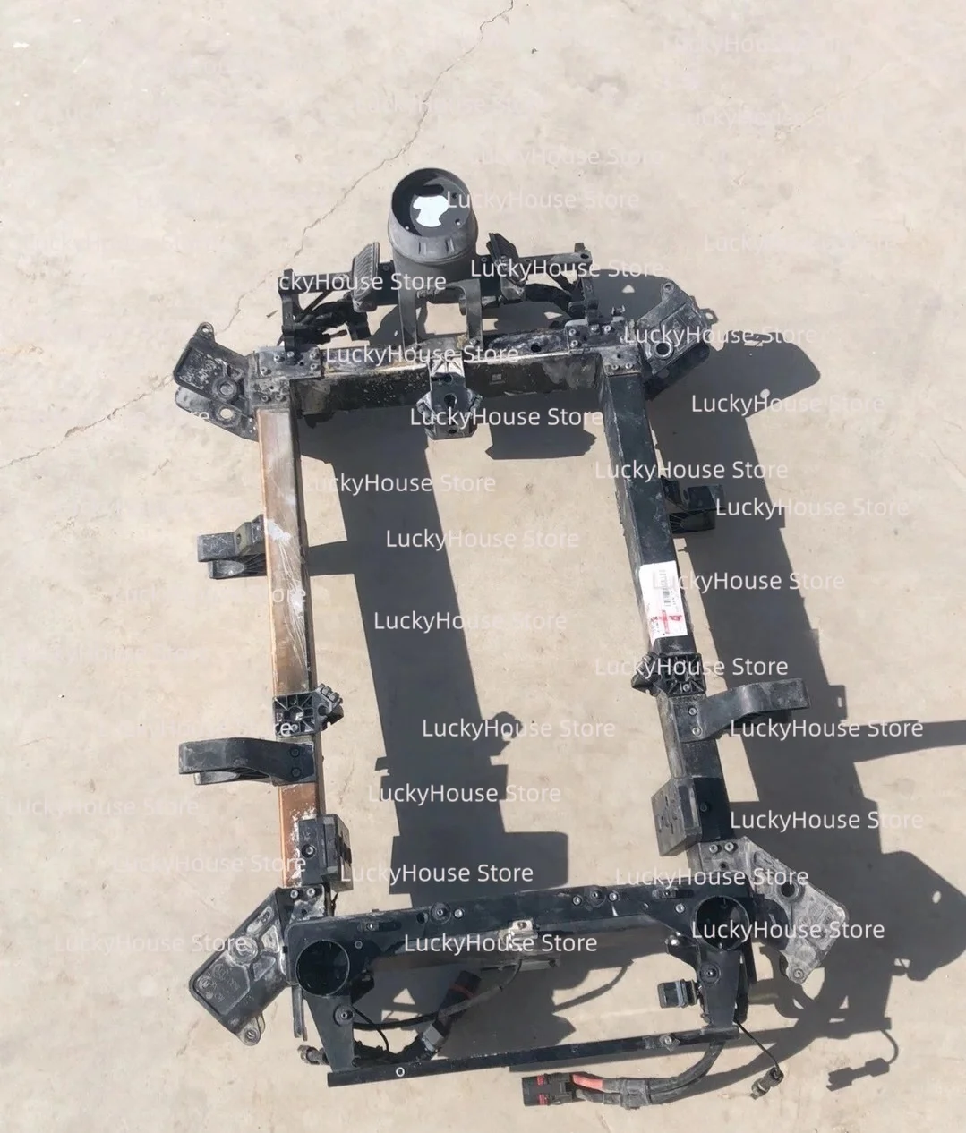 T40 Middle Frame with Radar Bracket & Wiring, Used Disassembled Part, No Fertilizer Spreading History, Without Arm Buckle