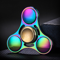 Metal Fidget rotator for over 3 minutes - High speed precision metal manual rotator for EDC, ADHD, anxiety