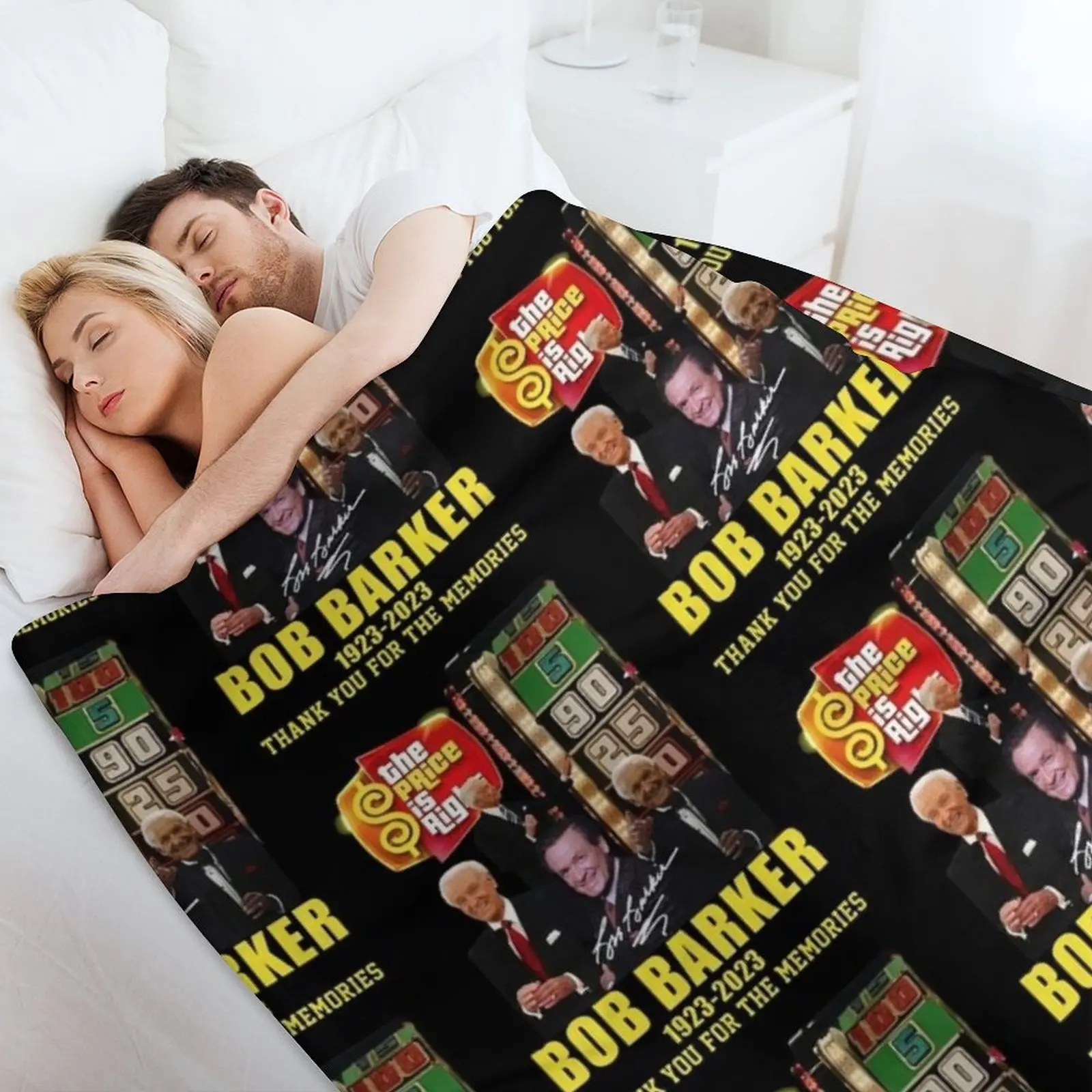 السعر الصحيح بوب باركر 1923 رمي بطانية بياضات السرير الصيف المرجحة لينة أفخم منقوشة البطانيات