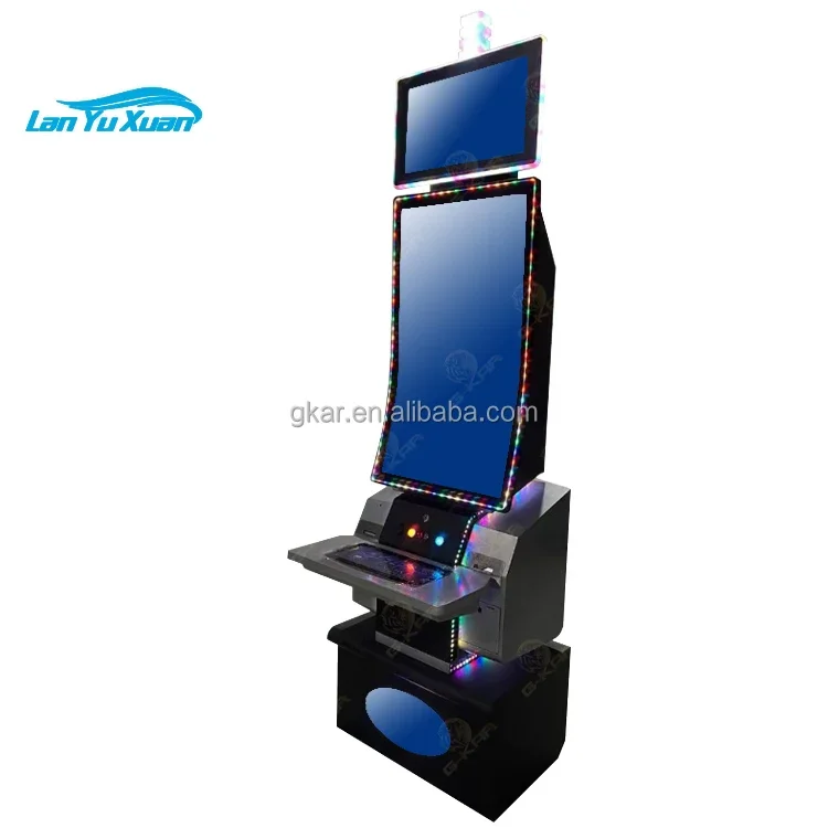 2023 조정 가능한 43 인치 수직 멀티 게임 기계 LED 러닝 라이트 PC 스킬 게임 배송 준비 완료