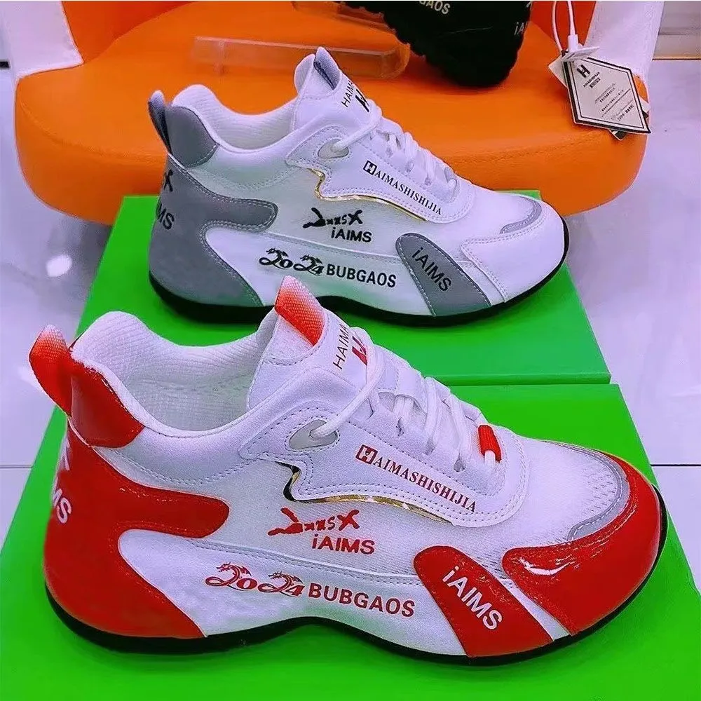 Nowe damskie buty sportowe na co dzień modne modele dla par unisex oddychające siatkowe buty do chodzenia na świeżym powietrzu trampki tenisowe