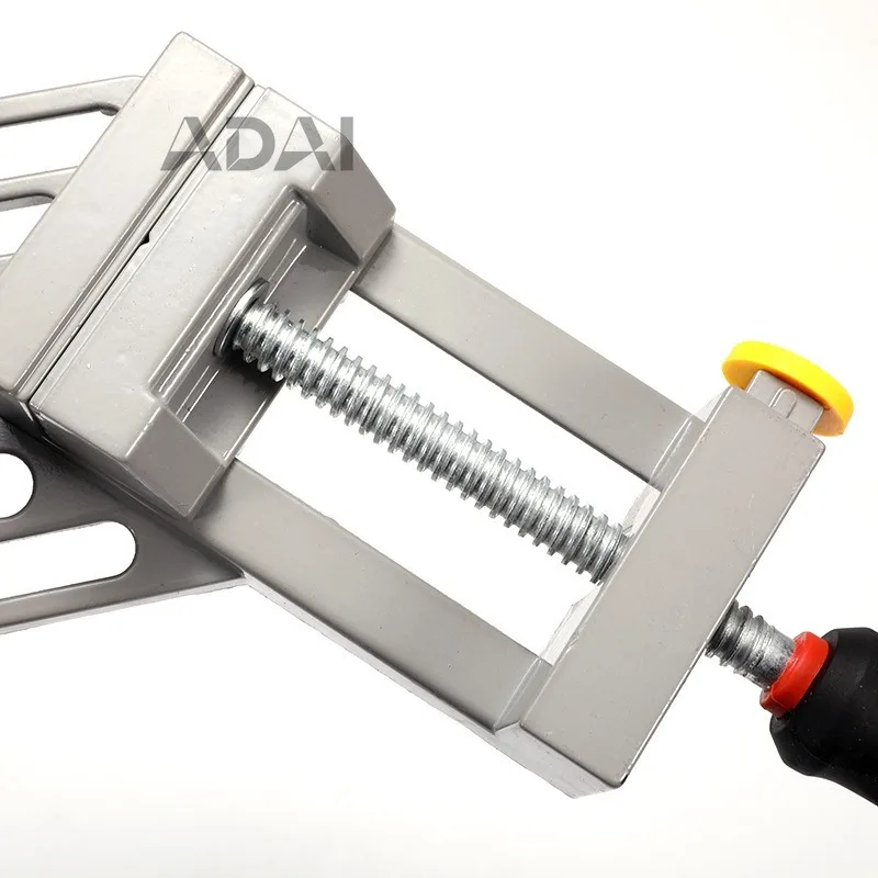 

Зажим для деревообработки из алюминиевого сплава, двухручный, 90 градусов, угловой, быстрозажимной